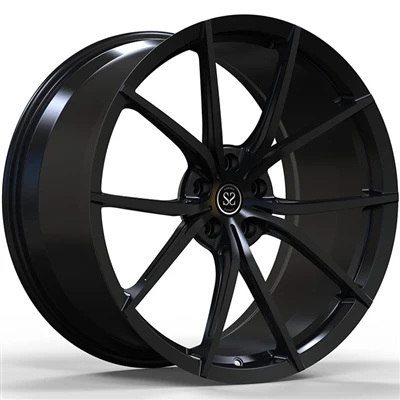 Cerchi Cayenne S 20x10.5 forgiati personalizzati 1-PC 2016 nero lucido