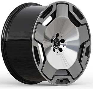 Ruote a fortui personalizzate con diamante nero lucido per Mercedes-Benz GLS ...