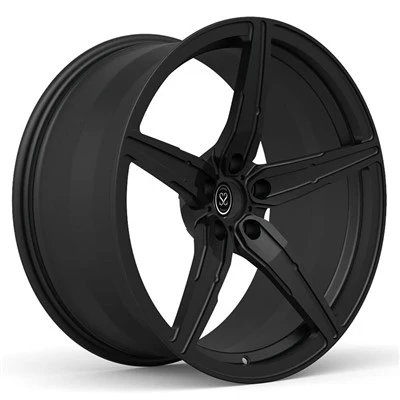 Ruote forgiate 1 pezzo forgiate personalizzate nere opache 10.5Jx20 per Audi RS5