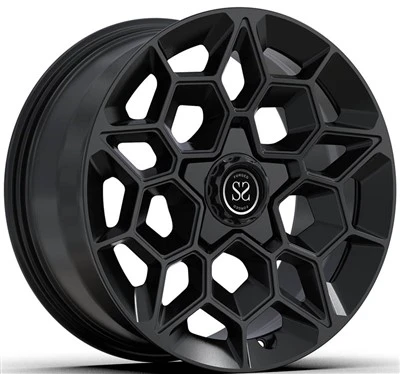 Cerchi ET15 24X10J 6x139.7 4x4 Style nero satinato per Cadillac Escalade