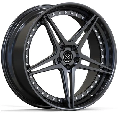 Mercedes E63S AMG 21x9. 0 e 21x10.5 Satin Black 2- PC cerchi 5x112