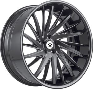 22inch 5x120 5x114.3 2PCS Ruote in lega forgiata