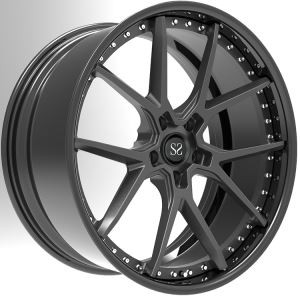 22x13J Nuovo Stile 2PC Ruote Forgiate per Lamborghini, Ferrari, Toyota, Nissan, Audi, Porsche, Mclaren Chevy Corvette