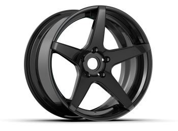 Cerchi forgiati in 2 pezzi neri per Porsche Cayenne