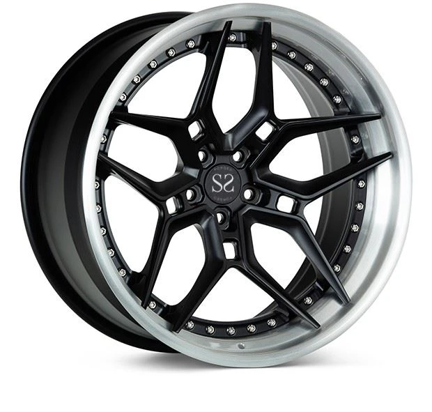 Customize 1 - Piece Forged Rims Polished Customized Wheels For Luxury Car