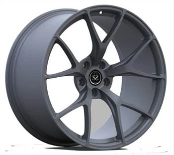 Cerchi in lega monoblocco nero spazzolato X5m 1 pezzo 21 pollici 21x10 21x11,5 ruote forgiate sfalsate
