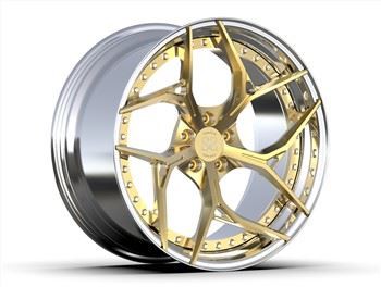 Cinese economico nuovo design 21 pollici personalizzato 2-PC cerchi ruote per Ferrari