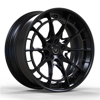 Misura Per Nissan GTR 5x114.3 Personalizzato 2-PC Cerchi In Lega Forgiata Nero Lucido Sfalsati 19 20 E 21 22 23 E 24 Pollici