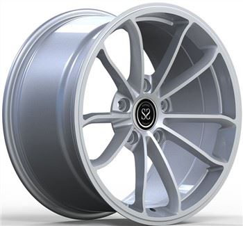 Cerchio in lega Monblock forgiato argento 19x8.5 e 19x11 5x130 per Porsche 991