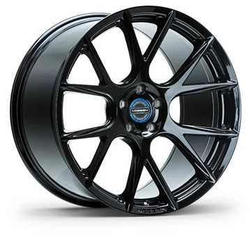 M5 M6 Design nero satinato Ruote per auto forgiate Cerchi per autovetture 5x ...