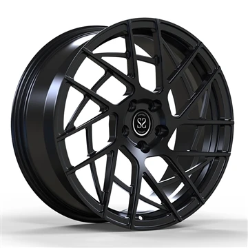 Cerchi in alluminio forgiato nero lucido 22x10 5x130 per Audi Q7
