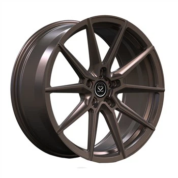 Ruote da 1 pezzo Dischi in bronzo scuro da 19 pollici per cerchi di lusso forgiati monoblocco Audi S4