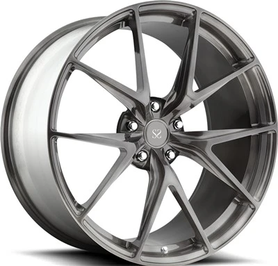 5x130 per cerchi G63 18 19 20 21 22pollici Hyper Silver Machine Lip 1-ruote moda personalizzate in lega forgiata al pc